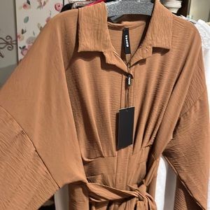 Loosely styled shirt dress!!